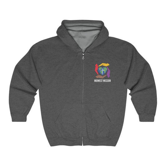 Unisex Heavy Blend™ Full Zip Hooded Sweatshirt